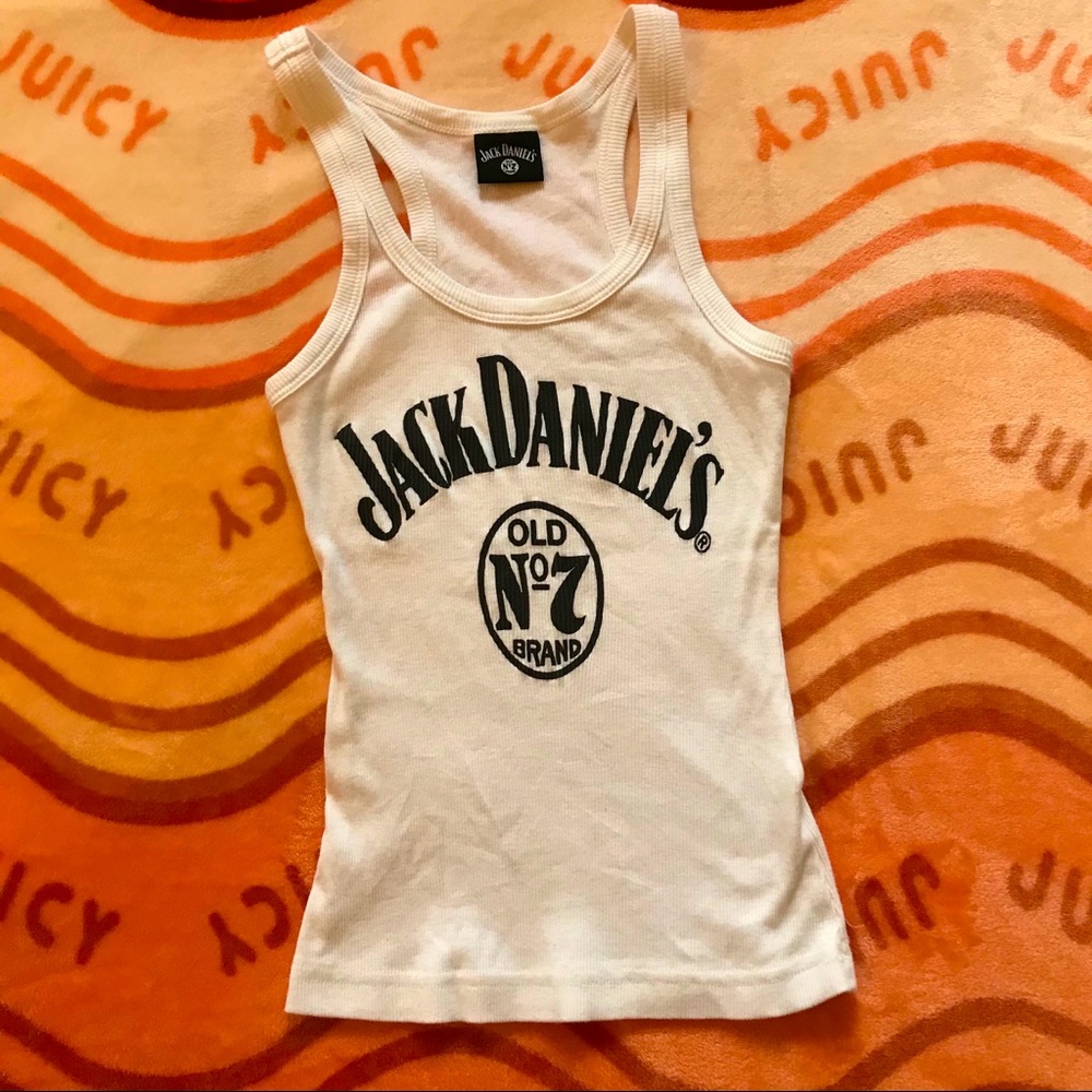 Jack Daniel’s White Tank Top